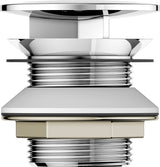 KEUCO Schaftventil G 1 1/4 mit Haube, verchromt – Armaturenzubehör 59904
