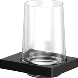 KEUCO Edition 11 Glashalter mit Echtkristall-Glas, verchromt – Wandmontage