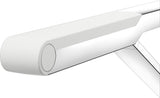 KEUCO AXESS Stützklappgriff WC 700 mm silber-eloxiert/schwarz – Wandmontage