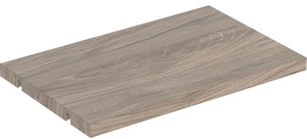 GEBERIT Renova Plan Einlegeboden für Waschtisch-Unterschrank, B: 36 cm, Nussbaum Hickory