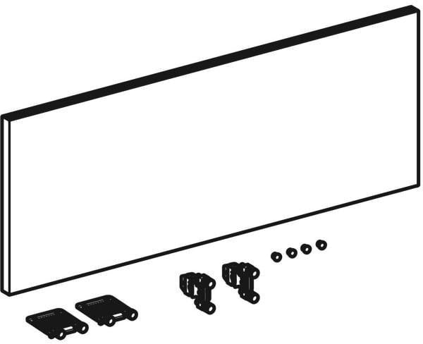 Geberit iCon Schubladenfront für Unterschrank HWB 90 cm, weiß hochglänzend