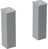 Geberit Renova Compact Möbelfüße 2er-Set, 23–24,5 cm höhenverstellbar, verchromt