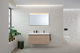 Geberit Acanto Waschtischunterschrank 120 cm Nussbaum mit Schublade und Innenschublade