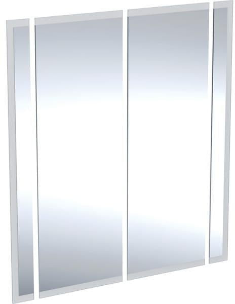 GEBERIT ONE Türen-Set für Spiegelschrank, Breite 75 cm – Passgenaue Ersatz-Elemente