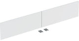 Geberit ONE Schubladenfront-Set für Waschtischunterschrank, 2 Schubladen, weiß hochglänzend, B 135 cm