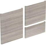 Geberit Renova Plan Front-Set für Seitenschrank, Höhe 70 cm, Weiß – Schubladenfront & Tür