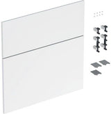 Geberit iCon Schubladenfront Set 60 cm weiß hochglänzend für Waschtisch-Unterschrank