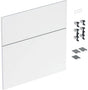 Geberit iCon Schubladenfront Set 60 cm weiß hochglänzend für Waschtisch-Unterschrank