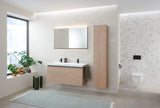 Geberit Acanto Waschtischunterschrank 120 cm Nussbaum mit Schublade und Innenschublade