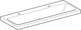 Geberit iCon Light Waschtisch 120x48 cm, 2 Hahnlöcher, mit Überlauf, weiß – Sanitärkeramik