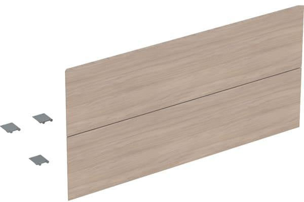 GEBERIT ONE Schubladenfront-Set für Waschtisch-Unterschrank, 105 cm, Weiß Hochglanz