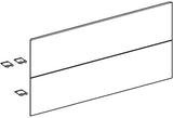 GEBERIT ONE Schubladenfront-Set für Waschtisch-Unterschrank, 105 cm, Weiß Hochglanz