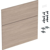 Geberit iCon Schubladenfront Set 60 cm weiß hochglänzend für Waschtisch-Unterschrank
