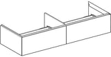 Geberit ONE Unterschrank für Aufsatzwaschtisch, 2 Schubladen, 133,2 cm, weiß hochglänzend