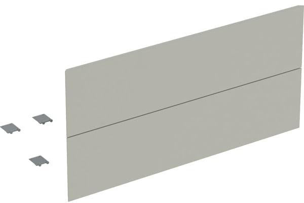 GEBERIT ONE Schubladenfront-Set für Waschtisch-Unterschrank, 105 cm, Weiß Hochglanz