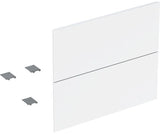 Geberit ONE Schubladenfront-Set für Waschtisch-Unterschrank, 60 cm, weiß glänzend