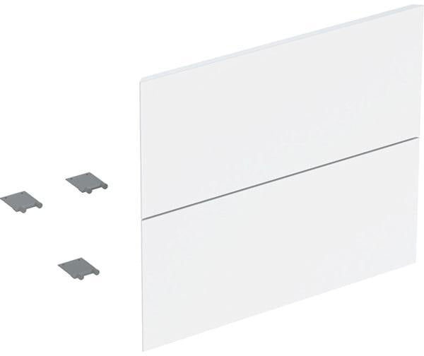 Geberit ONE Schubladenfront-Set für Waschtisch-Unterschrank, 60 cm, weiß glänzend