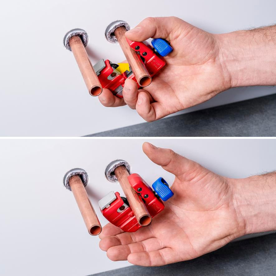 KNIPEX Rohrabschneider TubiX® S 3-30 mm – Für engste Räume & Edelstahl
