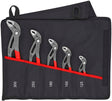 KNIPEX Zangensatz Cobra®-Set 5-teilig mit Rolltasche – selbstklemmende Wasserpumpenzangen
