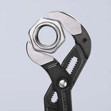 KNIPEX Cobra® Rohr- und Wasserpumpenzange 560 mm, Spannweite 120 mm, Kunststoffüberzug, poliert