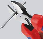 KNIPEX X-Cut® Kompaktseitenschneider 160 mm – 40 % Kraftersparnis, polierter Kopf