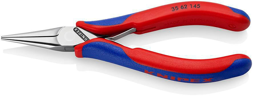 KNIPEX Elektronik-Greifzange 115 mm mit flachbreiten Backen und Kunststoffüberzug