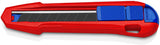 KNIPEX CutiX® Cuttermesser 18 mm Klingenbreite mit Klingenstabilisierung, Magnesiumgehäuse