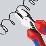 KNIPEX Kompaktseitenschneider X-Cut 160 mm verchromt – 40 % Kraftersparnis
