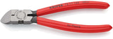 KNIPEX Seitenschneider für Kunststoffe 180 mm mit Kunststoffüberzug und Öffnungsfeder