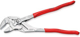 KNIPEX Zangenschlüssel 400 mm – Spannweite 85 mm, verchromt, mit Kunststoffüberzug