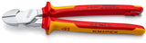 KNIPEX Kraftseitenschneider VDE 250 mm – 20 % Kraftersparnis, isoliert bis 1000 V