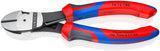 KNIPEX Kraftseitenschneider 160 mm poliert Form 1 mit Öffnungsfeder und Mehrkomponenten-Hüllen