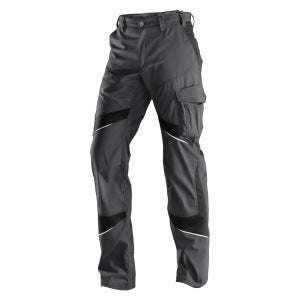 KÜBLER ACTIVIQ 2250 Bundhose anthrazit/schwarz – Ergonomische Arbeitshose mit Reflexelementen
