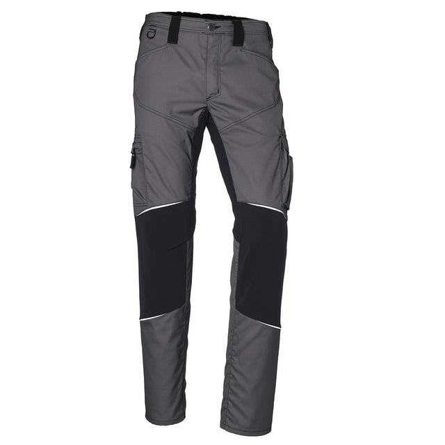 KÜBLER Bundhose ACTIVIQ 2850 anthrazit/schwarz Gr. 48 – Stretch-Arbeitshose mit Smartphonetaschen