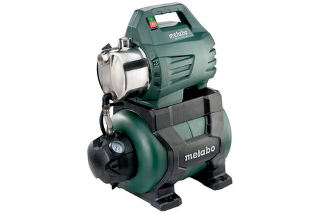 METABO Hauswasserwerk HWW 4500/25 Inox – 4500 l/h, 48 m Förderhöhe, 1300 W, 24 l Stahlbehälter