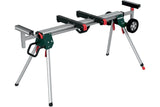 Metabo Maschinenständer KSU 401 – mobiler Kappsägen-Untergestell mit Trolley-Funktion, 25 kg, 1680-4000 mm