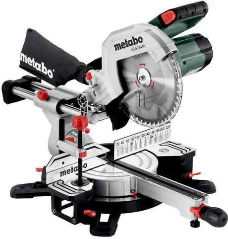 METABO Kapp- und Gehrungssäge KGS 254 M mit Zugfunktion und Precision Cut Line