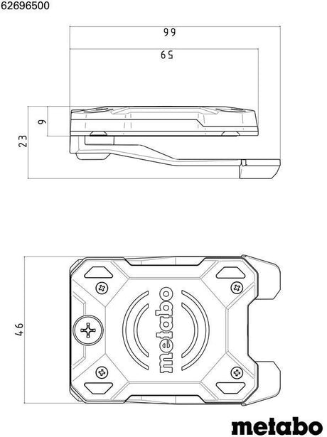 METABO Tracker Pro für iOS & Android, IP67, Batterie CR2450