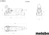 METABO Lackfräse LF 850 S 850 W 11500 min-¹ Fräsbreite 80 mm