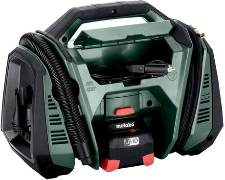 METABO Akku-Kompressor AK 18 Multi 18 V 16 l/min 11 bar mit Hochdruck- und Volumenfunktion