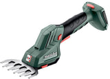 Metabo Akku-Strauch-/Grasschere SGS 18 LTX Q 18 V 20 cm – kabellos, werkzeugloser Messerwechsel
