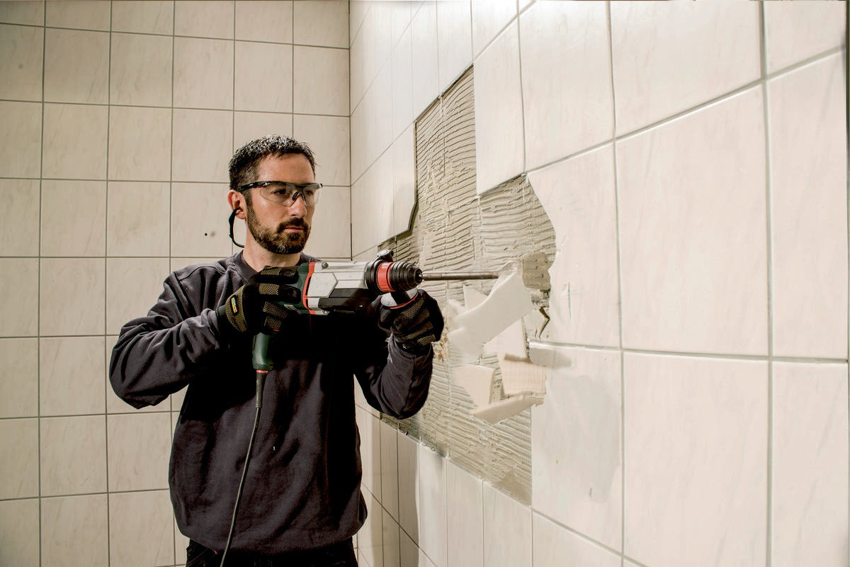 METABO Bohrer-/Meißelset SDS-plus 17-teilig für Beton, Mauerwerk und Naturstein