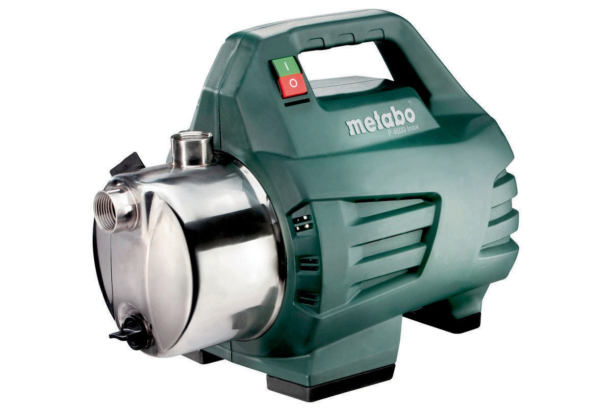 METABO Gartenpumpe P 4500 Inox 4500 l/h 48 m 4,8 bar 1300 W Edelstahl