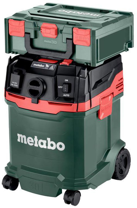 Metabo Sicherheitssauger ASA 30 M PC – 1200 W, Staubklasse M, 30 l, PressClean