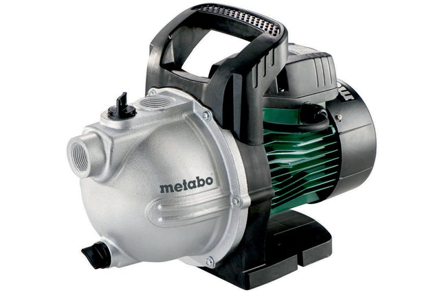 METABO Gartenpumpe P 3300 G – 3300 l/h, 45 m Förderhöhe, 4,5 bar, 900 W, Grauguss