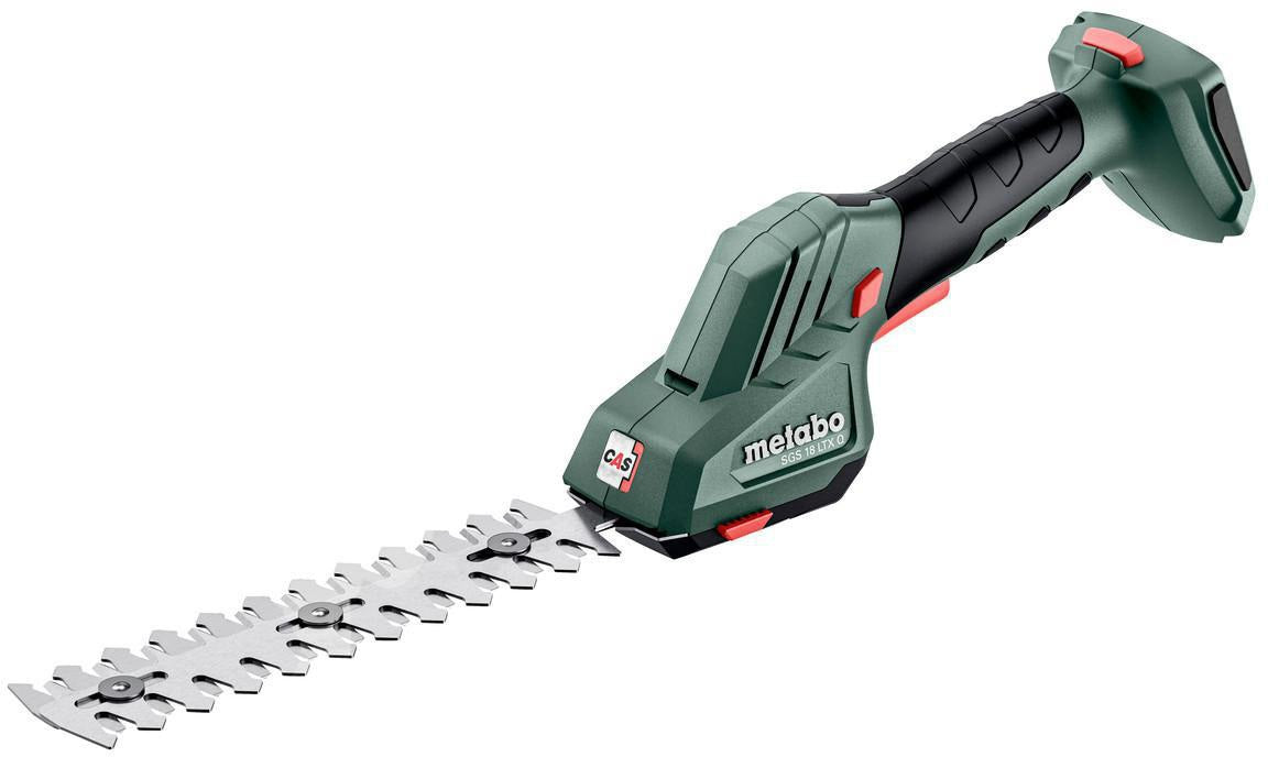 Metabo Akku-Strauch-/Grasschere SGS 18 LTX Q 18 V 20 cm – kabellos, werkzeugloser Messerwechsel
