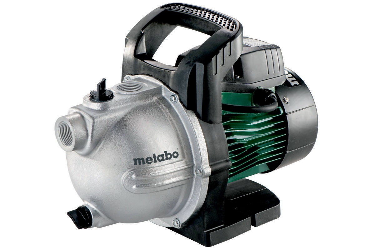 METABO Gartenpumpe P 4000 G – 4000 l/h, 46 m Förderhöhe, 1100 W, Grauguss