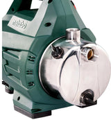 METABO Gartenpumpe P 4500 Inox 4500 l/h 48 m 4,8 bar 1300 W Edelstahl