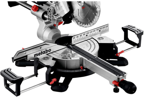 METABO Kapp- und Gehrungssäge KGS 216 M mit Zugfunktion, 1500 W, 216 mm Sägeblatt