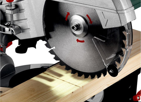 METABO Kapp- und Gehrungssäge KS 216 M Set – 1100 W, 216 mm Sägeblatt, Schnittbereich 120 x 60 mm